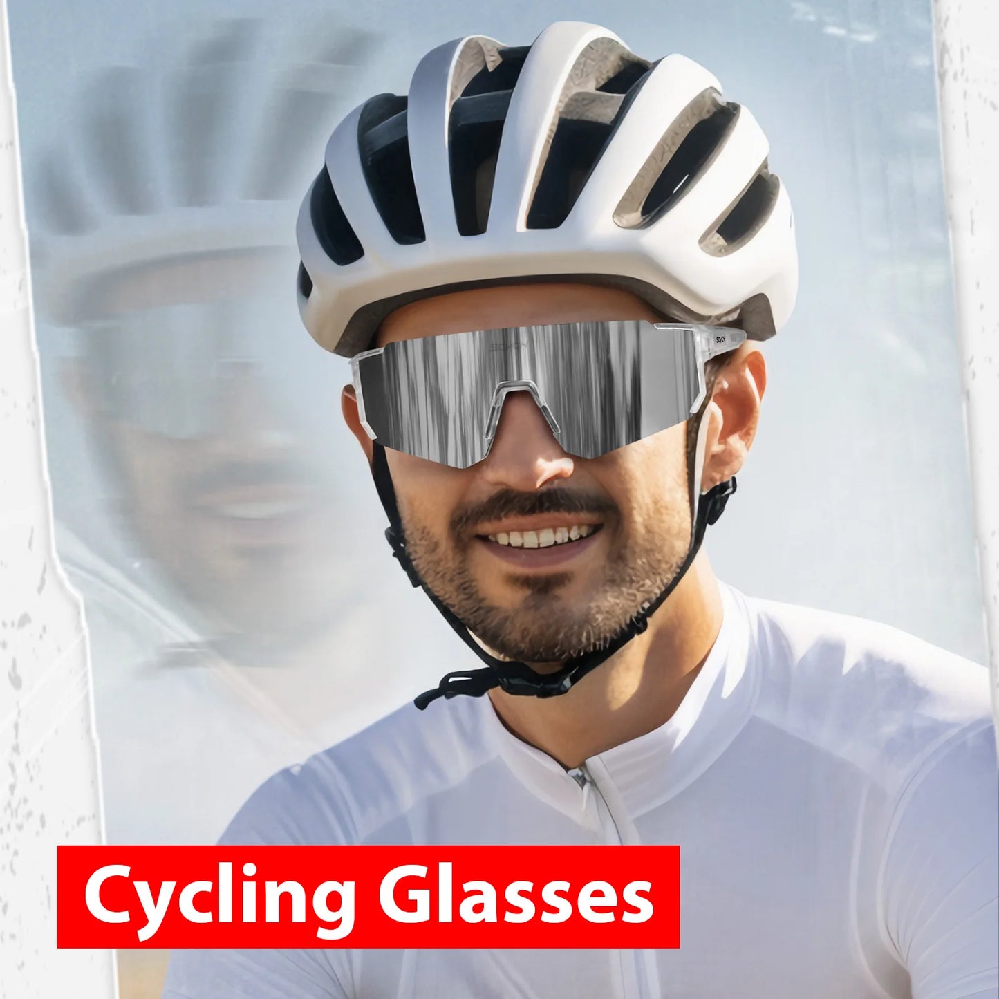 SCVCN nuevas gafas de sol para ciclismo al aire libre, gafas de bicicleta MTB para hombres, deportes, escalada, pesca, ciclismo UV400 para mujeres