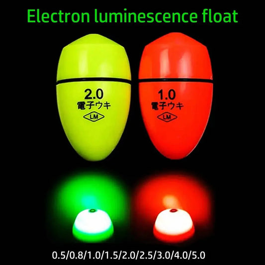 Pêche en roche à ondes flottantes électroniques avec veilleuse flotteur veilleuse électronique flotteur accessoires de pêche équipement de pêche