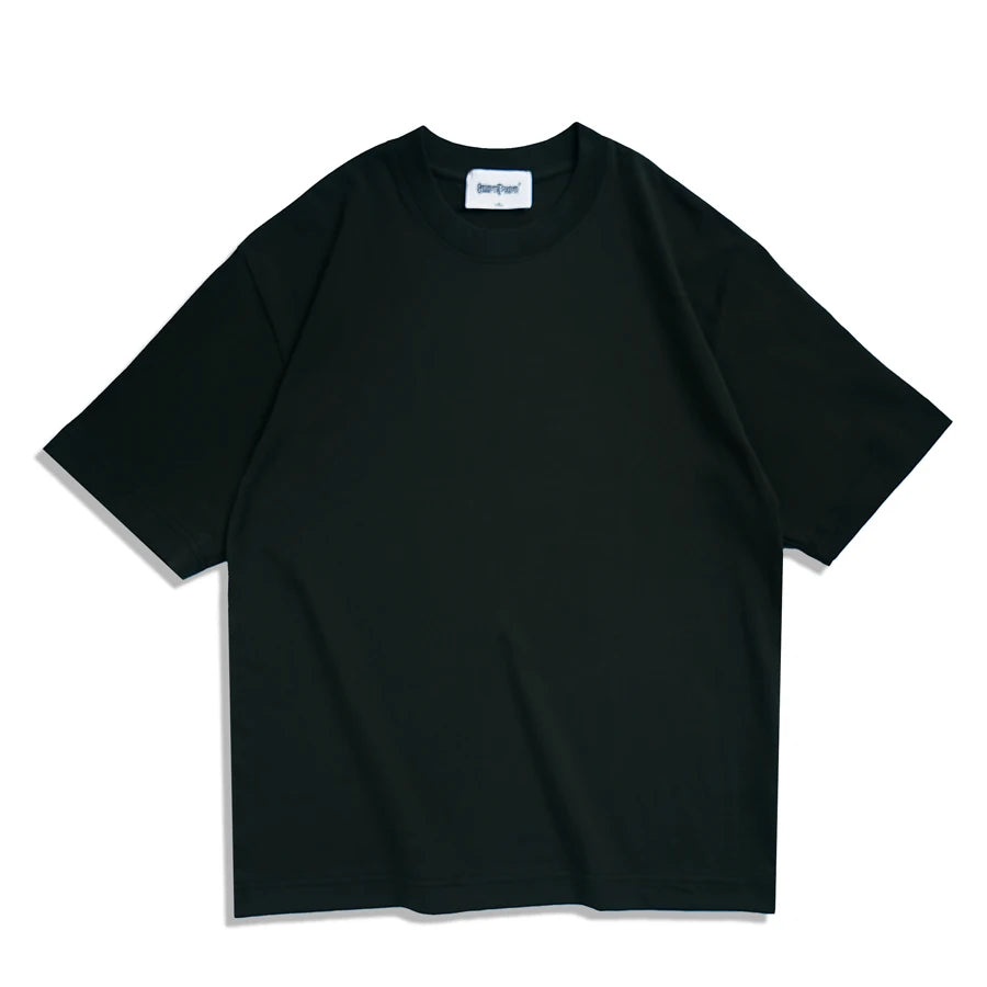 WAVLATII Camisetas oversized de verano para mujer y hombre, color café, informales, estilo coreano, Streetwear, camisetas básicas unisex, lisas, de moda juvenil