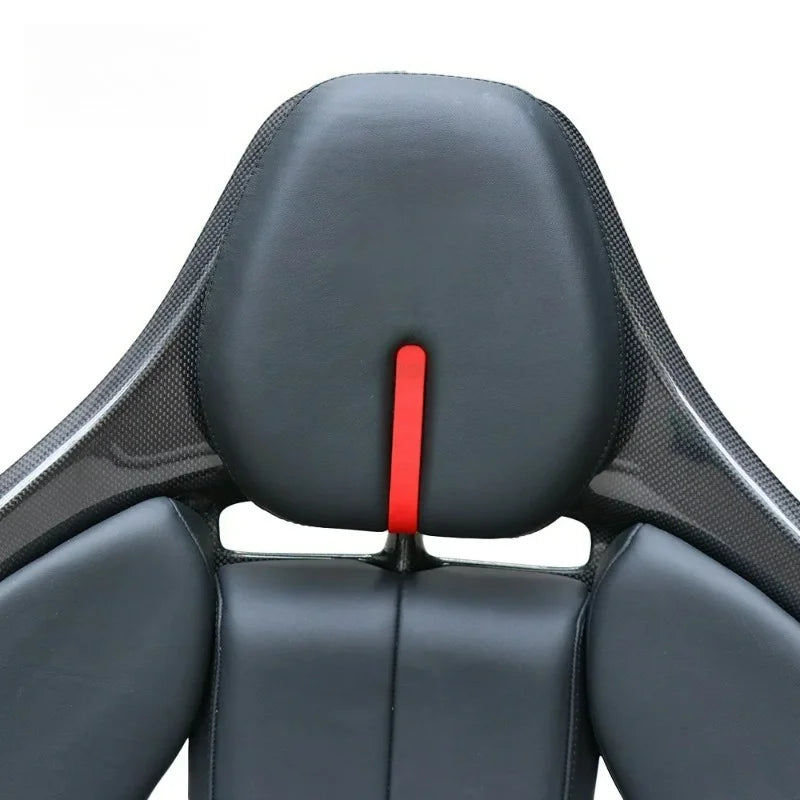 Siège de course réglable en cuir personnalisable — supercar, sport