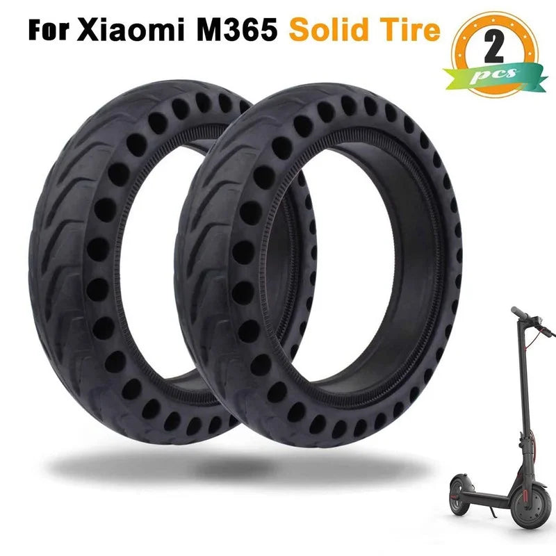 Solid Tire for Xiaomi M365 Pro Mijia Mi 1S Pro 2 Electric Scooter, Essential 8.5 Inch Rubber Tire, 8.5 Inch Wheel