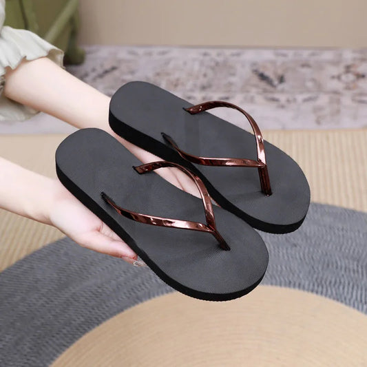 Tongs Femme Été à Fond Plat — Légères & Confortables