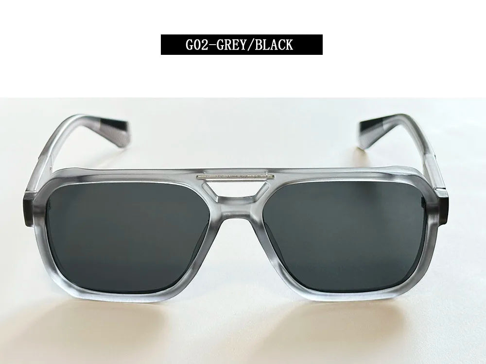 Lunettes de soleil carrées pour femmes à la mode — vintage, hommes, 2026