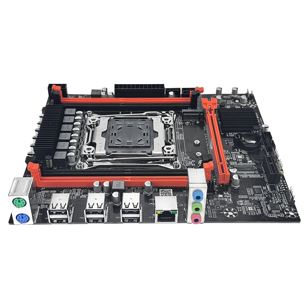 Kit de carte mère de jeu MOUGOL X99 avec processeur Intel Xeon E5 2680 V4 et DDR4 8Gx2 2133 MHz, double canal ECC RAM M.2 NVME pour PC de bureau