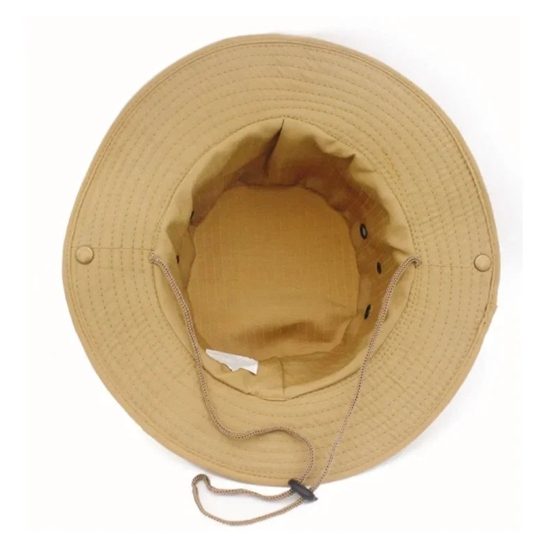 Chapeau de soleil pour hommes et femmes, casquette de Camouflage, pour Sports de plein air, seau, pêche, randonnée, chasse, 60CM