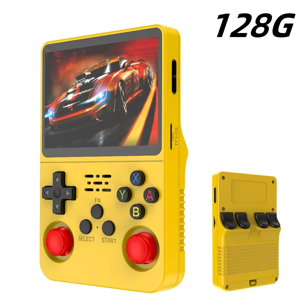 ARKOS - Consola de juegos portátil retro R36S 100 % original, IPS de 3,5 pulgadas, más de 15 000 juegos, reproductor de bolsillo portátil Linux, regalos de regreso a clases