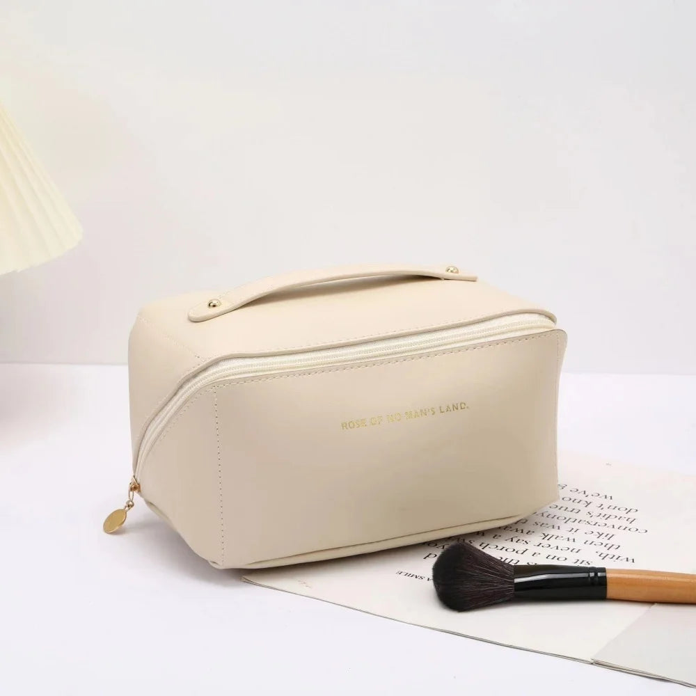 Portable Travel Cosmetic Storage Bag, Large Capacity Makeup Bag, Waterproof, Beauty and Skincare, Beauty Pillow, Toiletries Handbag