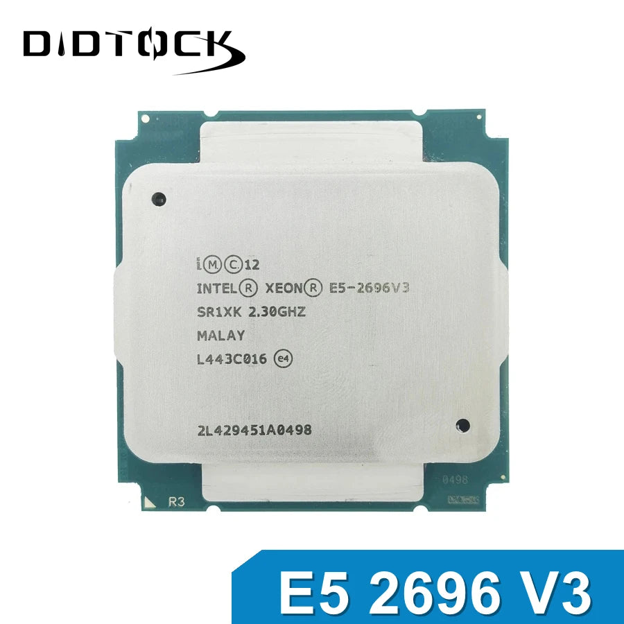 Processeur Intel Xeon E5 2696 V3 2,3 GHz 18 cœurs 135 W LGA 2011-3 2696V3 CPU serveur