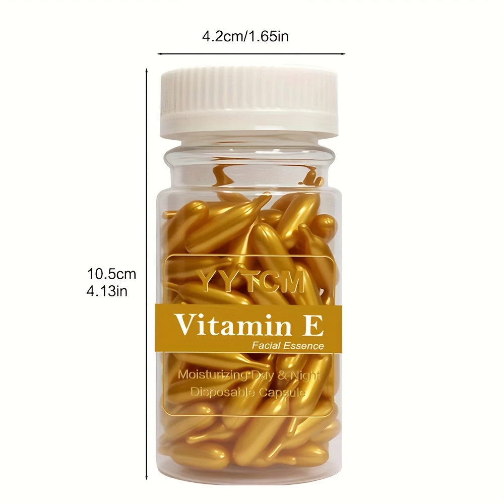 Capsules Sérum Vitamine E — Essence Hydratante Usage Unique 90 Capsules