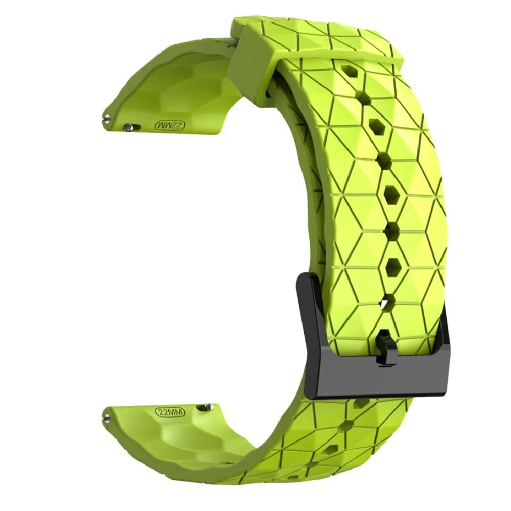 Bracelet de montre en silicone 20mm/22mm — compatible smartwatches, sport