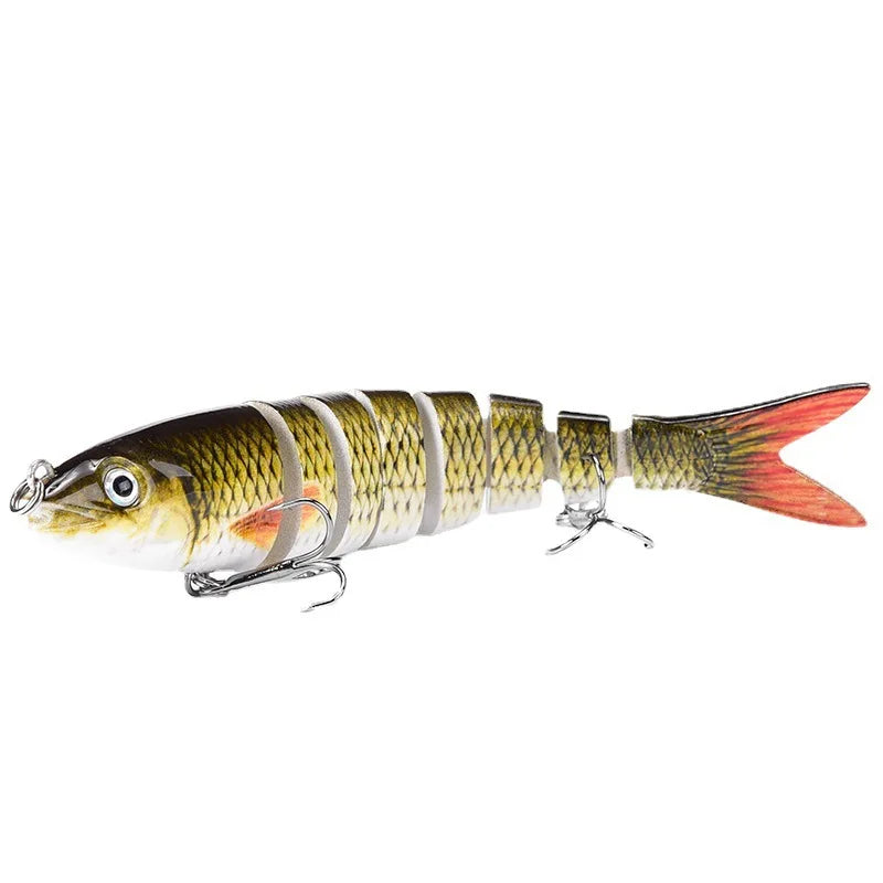 13.5 cm/19g coulant Swimbait manivelle leurre de pêche ensemble de Wobblers pour brochet appâts artificiels Kit matériel de pêche