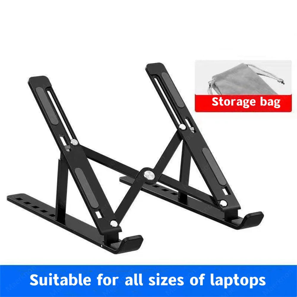 Support ordinateur portable en aluminium réglable — refroidissement, lévitation, accessoires bureau