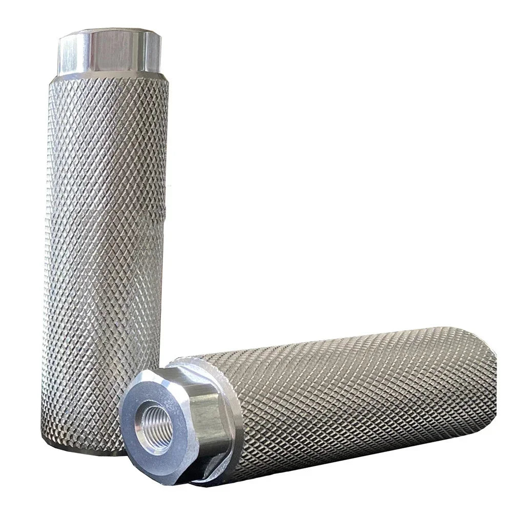 Pedales de aleación de aluminio antideslizantes para BMX, clavijas de bicicleta aptas para ejes de 3 y 8 pulgadas, 1 par