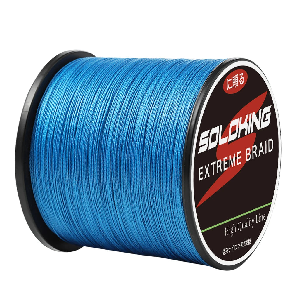 SOLOKING 300M PE tressé ligne de pêche Super fort japonais Multifilament mer ligne de pêche 10LB-80LB carpe ligne truite ligne