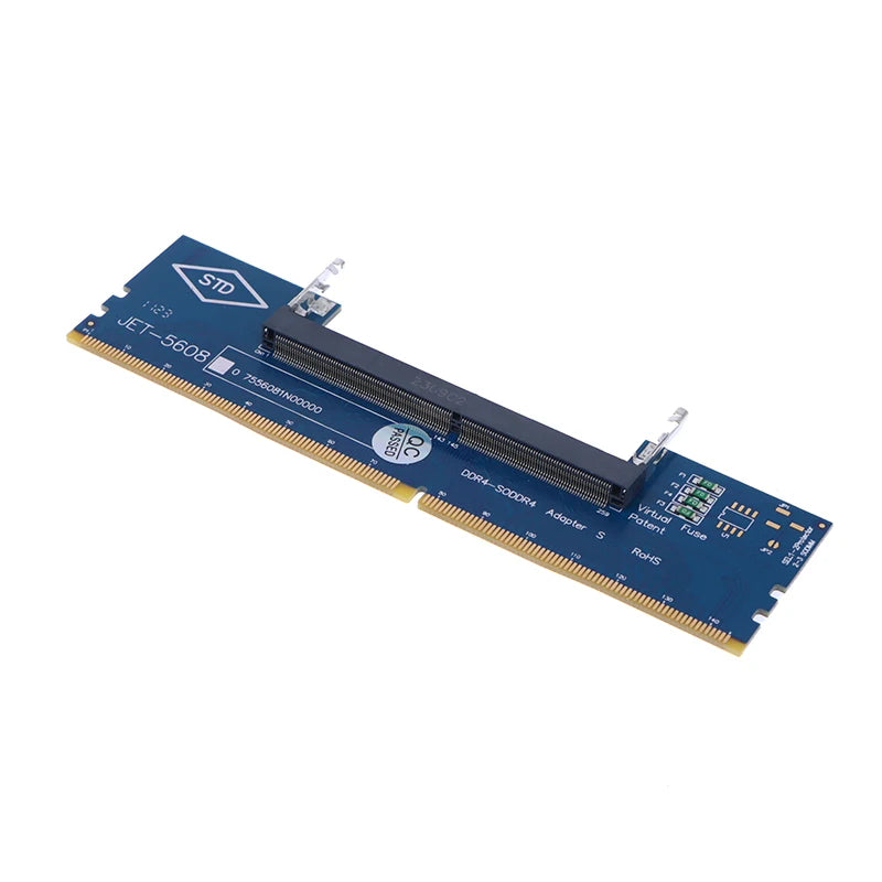 Adaptateur DDR3 DDR4 DDR5 pour ordinateur portable, convertisseur de carte SO-DIMM vers ordinateur de bureau, connecteur de mémoire RAM