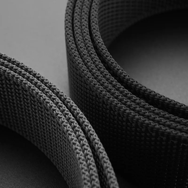 Ceinture militaire pour hommes, chasse en plein air, tactique, alpinisme en plein air, multifonctionnelle, tactique, toile de Nylon tissée, ceinture de pantalon
