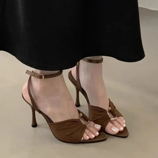 Sandales à Talons Super Hauts Femme — Glamour & Élégance