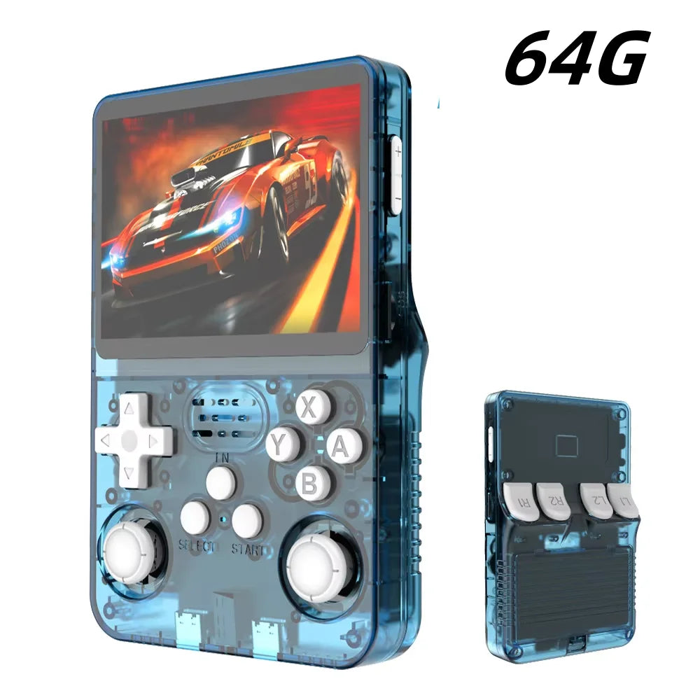 Console de jeu rétro portable — 3,5 pouces IPS, 15000+ jeux, système Linux, lecteur de poche, cadeau
