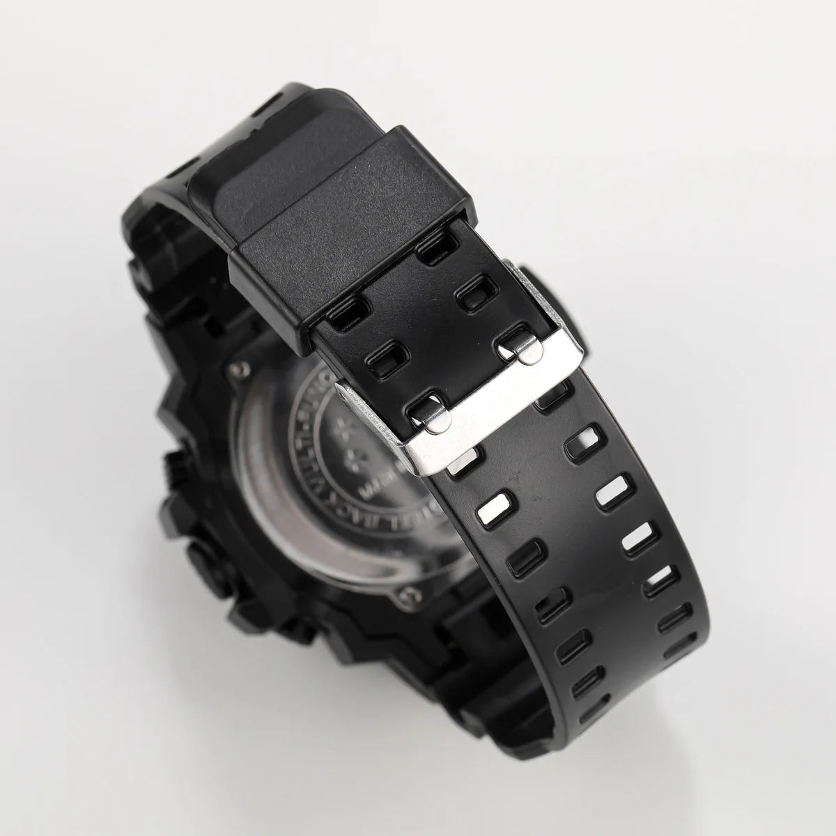 Reloj de pulsera deportivo electrónico de moda para hombre, esfera grande multifuncional impermeable, alarma luminosa, reloj militar para niños y hombres