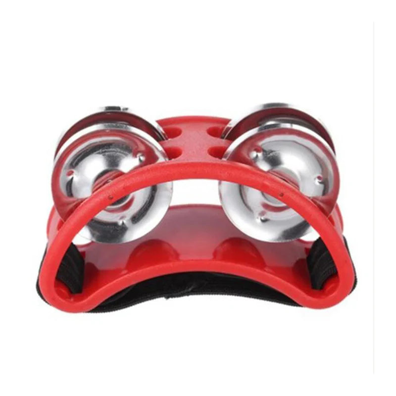Cloche de tambourin à pied, boule métallique, Percussion, tambour Musical, accessoires compagnon, Instrument de musique, 1 pièce