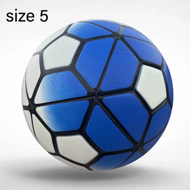 Ballons De Football De haute qualité, taille officielle 4/5, matériau PU, équipe De but sans couture, jeu De Match en plein air, entraînement De Football