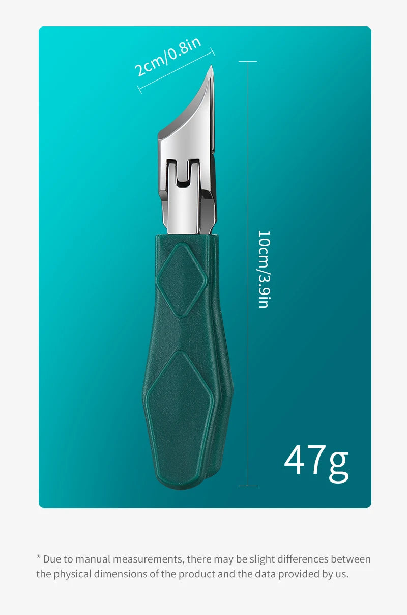 Coupe-ongles pour ongles incarnés ou épais, coupe-ongles professionnel pour podologue, pince à ongles avec acier inoxydable Ultra