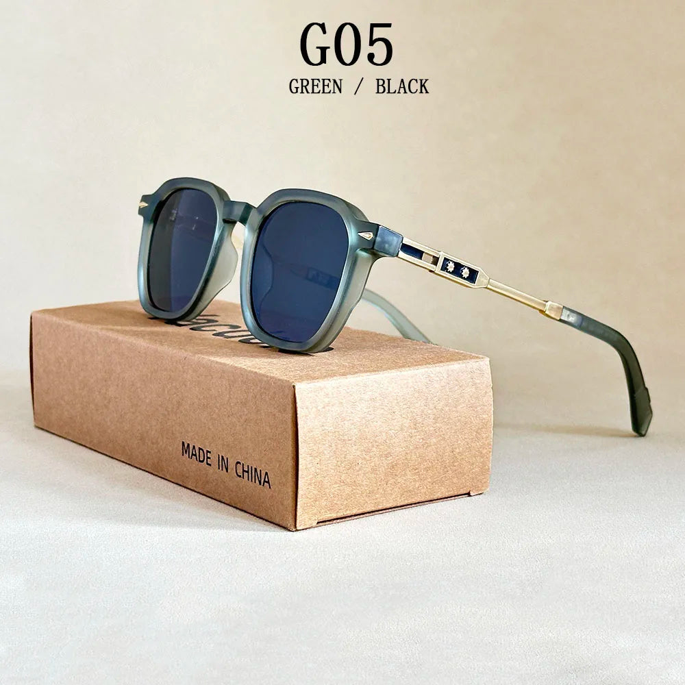 Lunettes de soleil pour hommes vintage — femmes, rétro, mode, vacances, 2025