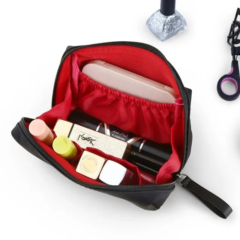 New Women's Toiletry Bag 2026, Solid Color, Korean Style, Makeup Bag, Pouch, Wash Bag, Waterproof Makeup Organizer, Luxury Bag