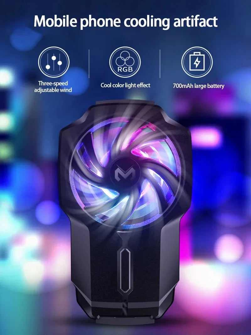 DL05 — Refroidisseur Téléphone & Tablette Radiateur USB Type-C 7500 tr/min