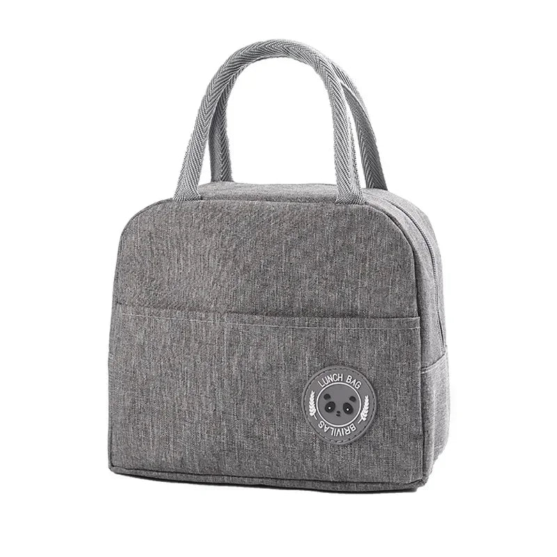 Ionic Aluminum Insulated Lunch Bags, New Ice Storage Pack, Portable Waterproof Picnic Box for Students