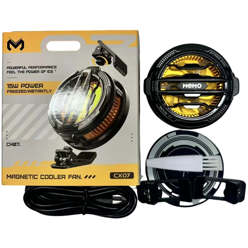 MEMO CX08 Pro — Refroidisseur Téléphone Magnétique Semi-Conducteur Clip Universel