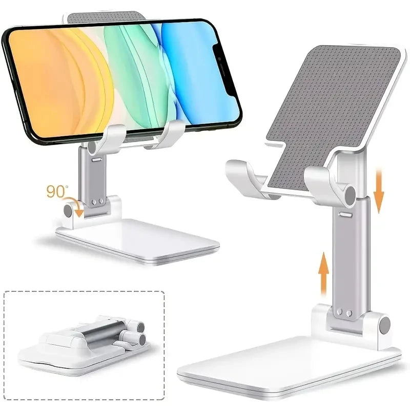 Soporte de teléfono móvil de escritorio ajustable, soporte universal para tabletas, soporte de teléfono móvil de mesa, iPhone, iPad, Xiaomi