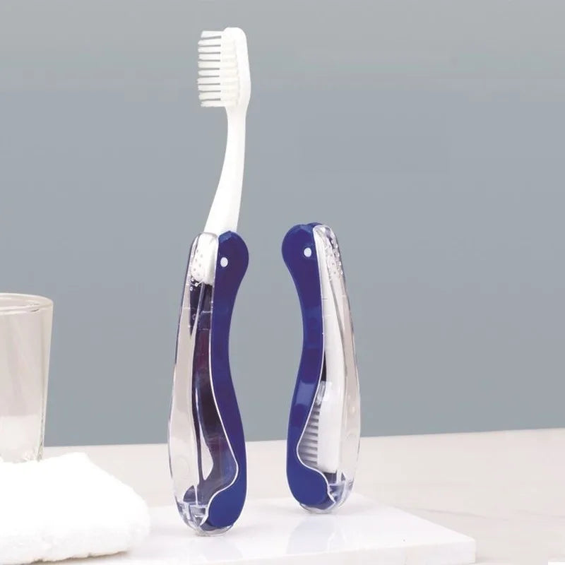 Hygiène buccale Portable jetable pliable voyage Camping brosse à dents randonnée brosse à dents outils de nettoyage des dents