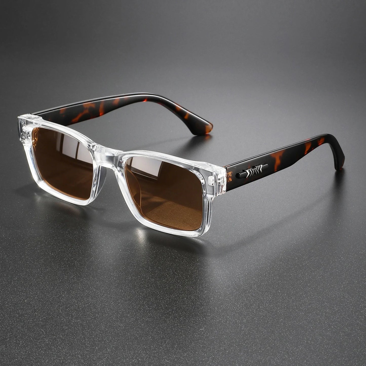 Retro Punk Sunglasses - Protective Square Frame, UV400 Unisex for Outdoor Adventures and Casual Style
