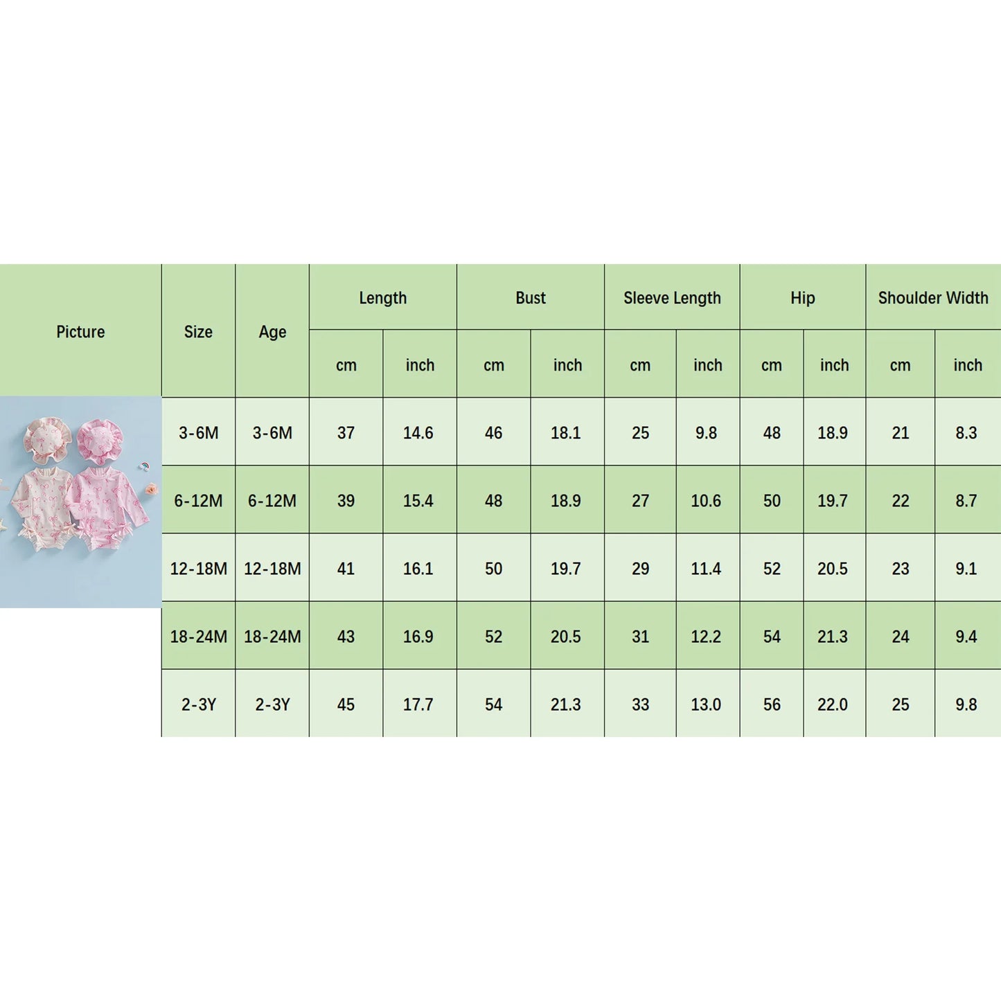 Maillot de bain pour bébé fille, protection contre les éruptions cutanées, imprimé nœud, à volants, manches longues, col rond, vêtements de plage, combinaison et chapeau, ensemble 2 pièces