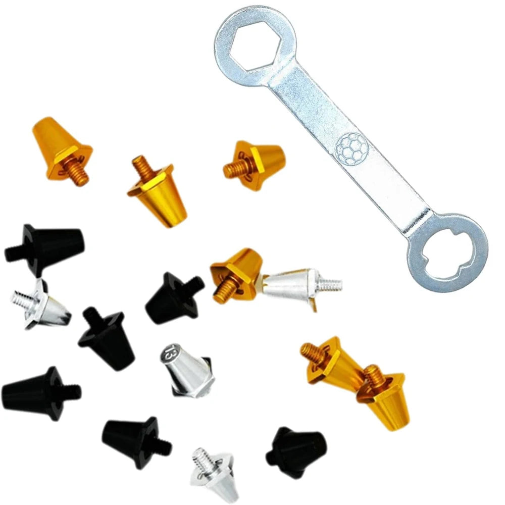 Crampons de Remplacement Football Alliage Aluminium — Filetage M5, Lot de 4 ou 12