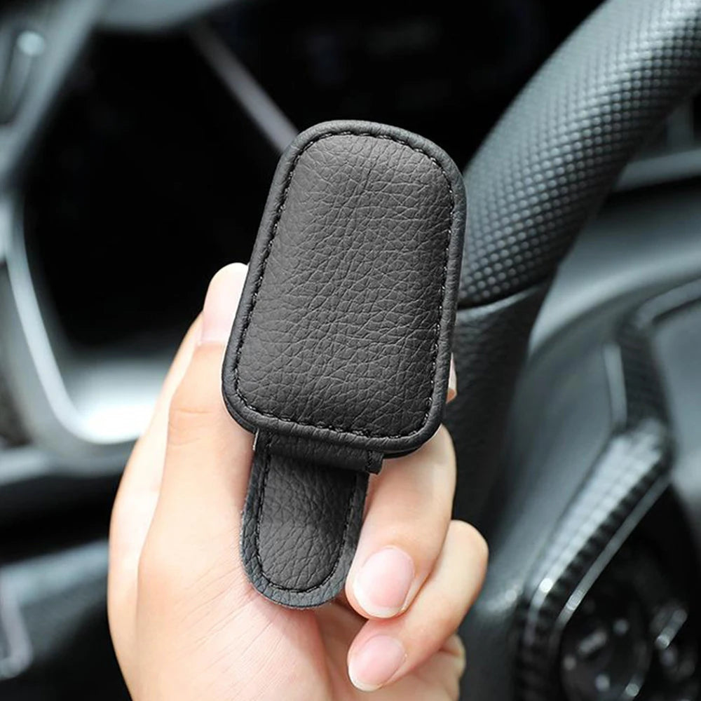 Universal Car Sunglass Clip, Ticket Holder, Fastener Support, Pen Case, Sun Visor, Car Accessories