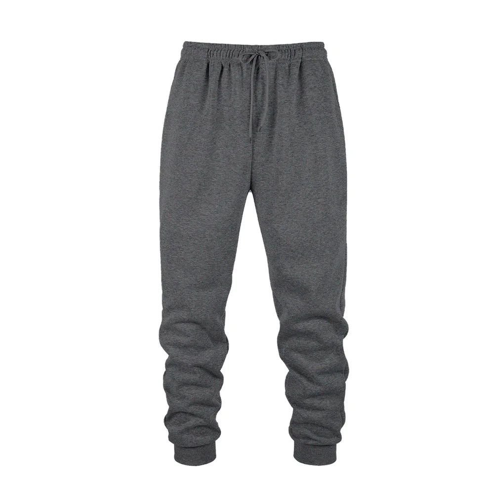 Pantalons de Jogging pour hommes pantalons de sport pantalons de course de Fitness pantalons de survêtement de couleur unie pantalons de maison faciles à assortir