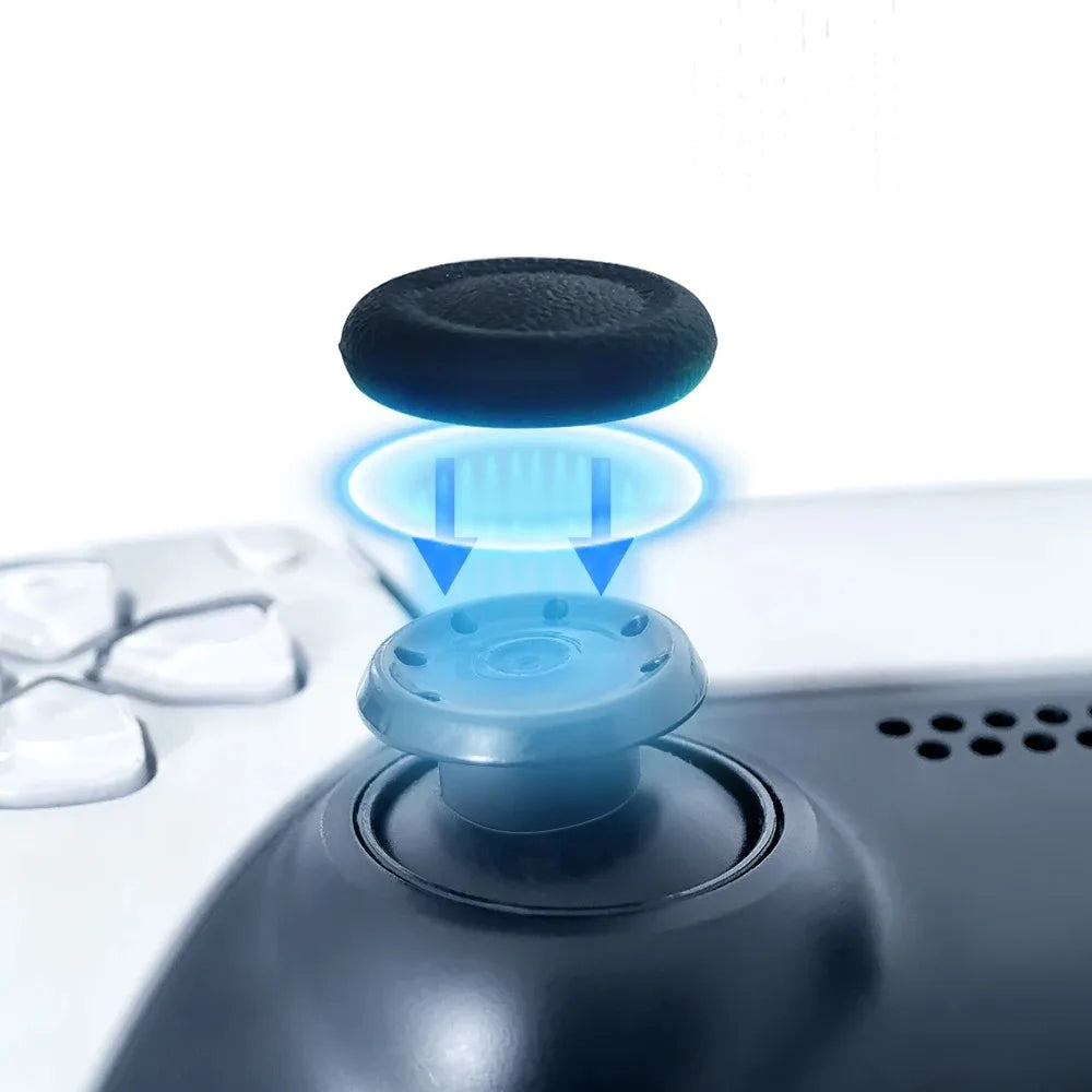 Replacement and repair cap for PS4 and PS5 controller joystick, without disassembly and easy installation