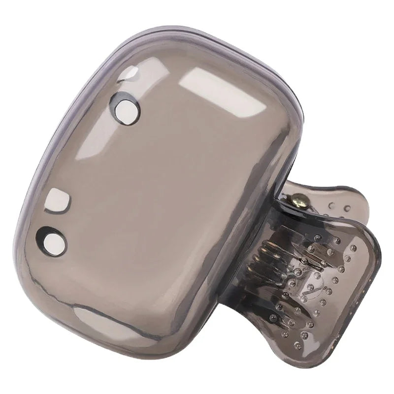 Couvre-têtes de brosse à dents de voyage, 1 pièce, capuchon de protection de brosse à dents, étui de protection, Clip en plastique Portable pour voyage domestique