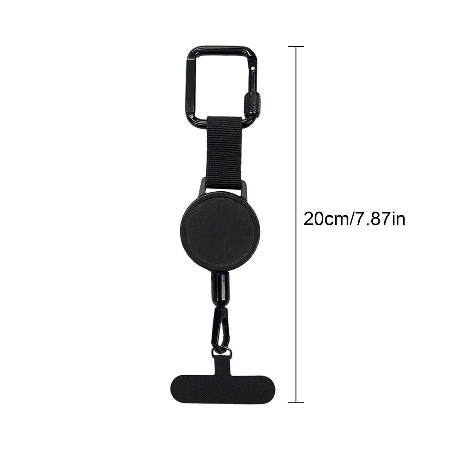 Support de téléphone antivol rétractable, sangle de lanière de téléphone portable, attache de sécurité pour Smartphone avec Clip de ceinture pour voyage en plein air