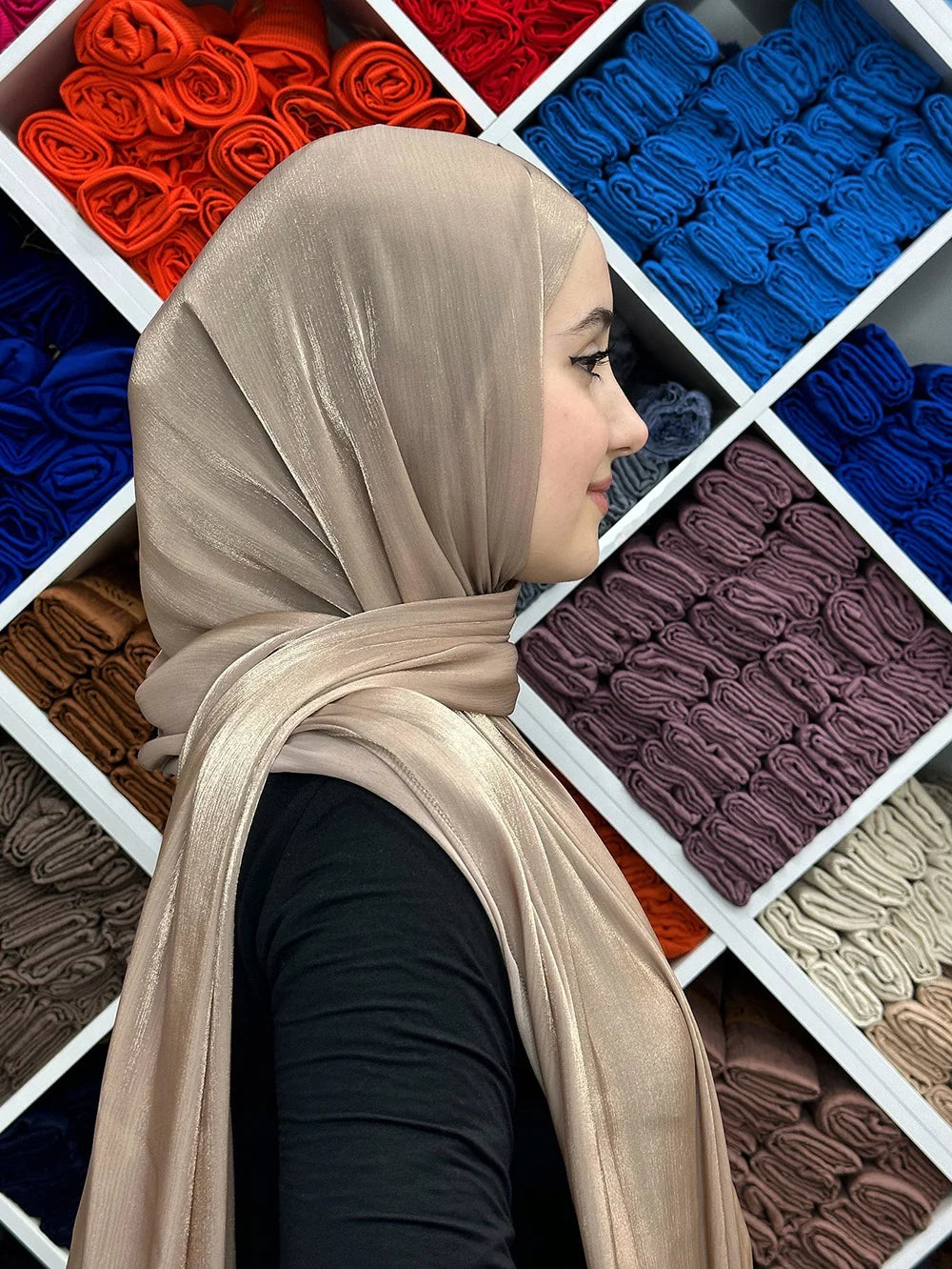 Hijabs en mousseline de soie de qualité supérieure pour femmes, voile turban doux et long, écharpes musulmanes, châles Hijab, couvre-chef Islam, accessoires Ramadan
