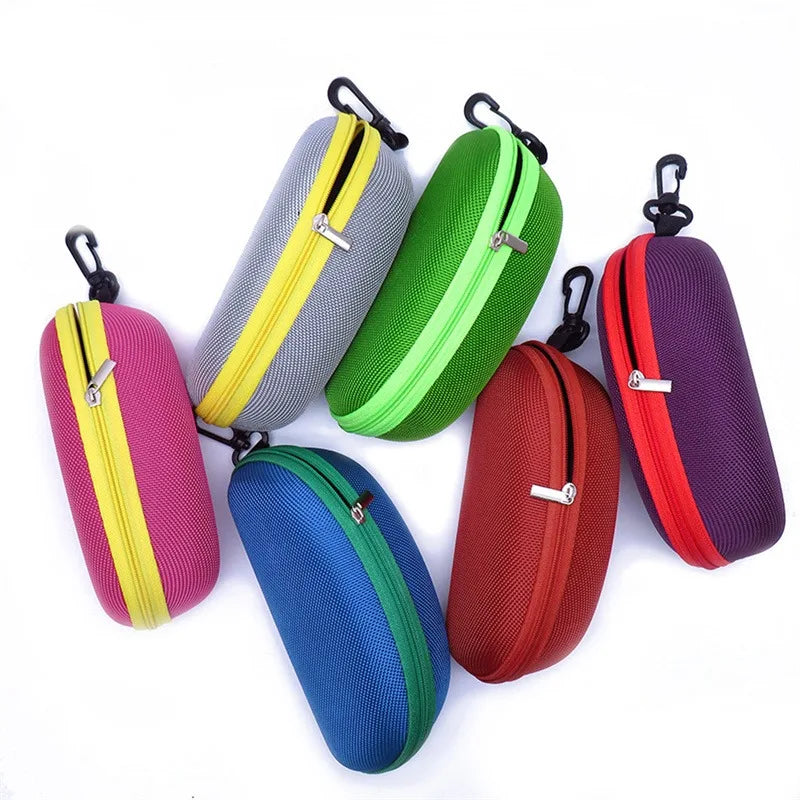 Étui à lunettes de Camouflage, boîte à fermeture éclair pour Sports de plein air, étui épais Anti-stress pour lunettes de soleil, boîte de rangement militaire Portable pour lunettes