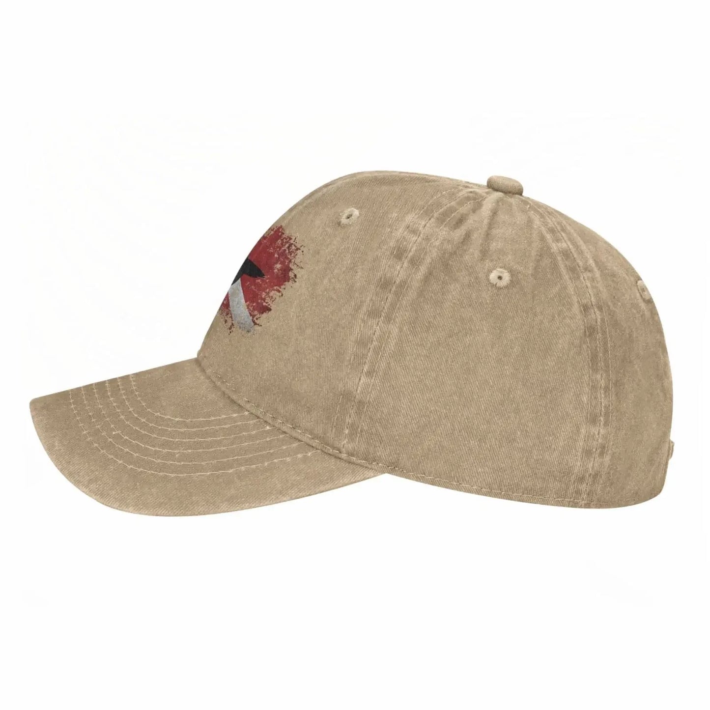Gorra deportiva retro unisex de mezclilla, Snapback ajustable, gorra de béisbol de vaquero lisa, sensación de buceo de tiburón vintage