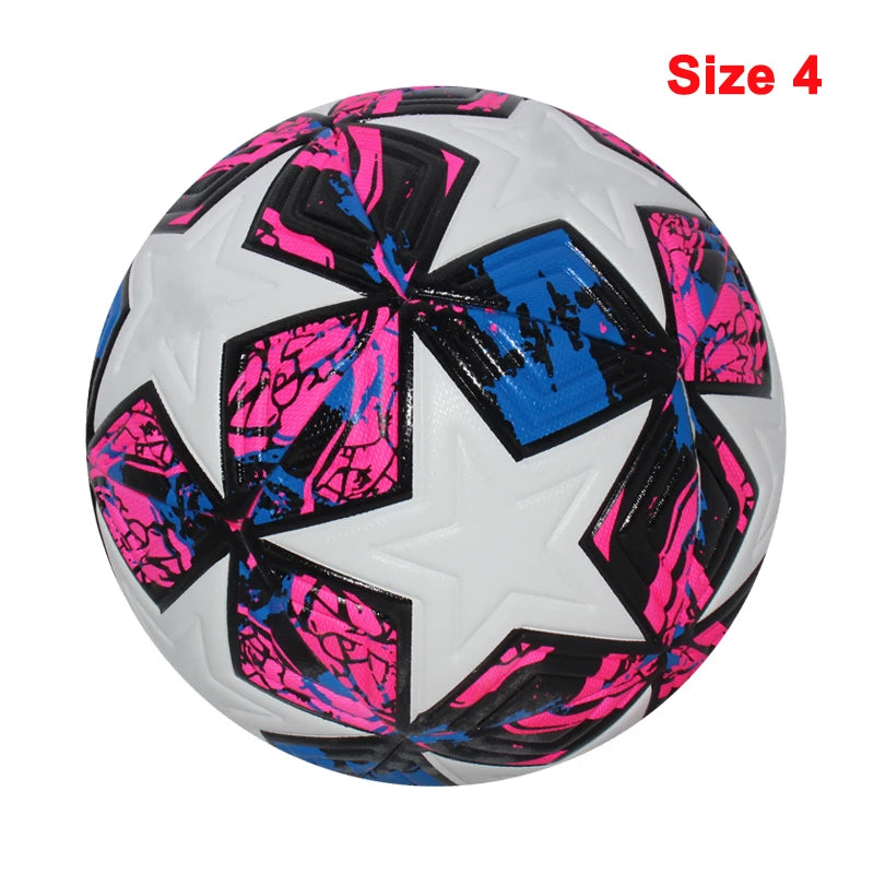 High-Quality Footballs, Official Size 4/5, PU Material, Seamless Goal Team, Outdoor Match Play, Football Training