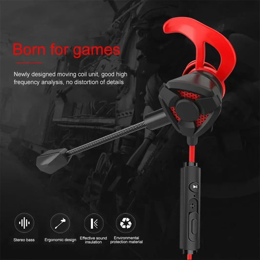 Auriculares gaming universales con micrófono, auriculares con cable, auriculares de juego, auriculares para Pubg, PS4, CSGO, teléfono, tableta, portátil