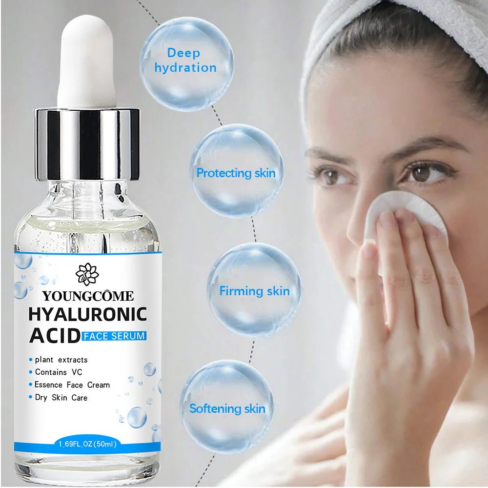 Esencia facial con ácido hialurónico, hidratación profunda, productos coreanos para el cuidado de la piel