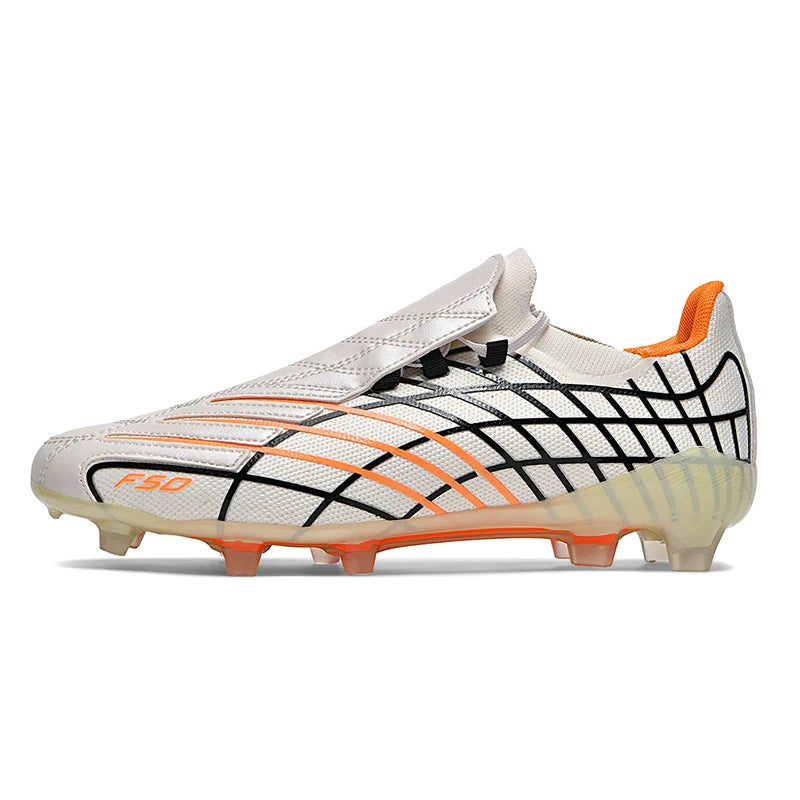 pscownlg Chaussures de Football TF/FG Unisexe Montantes Microfibre — Niveau Avancé EU 32–46