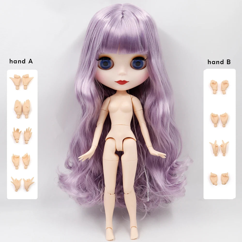 ICY DBS Blyth Muñeca de 1/6 cuerpo articulado DIY BJD juguetes de moda muñecas niña regalo oferta especial en venta con set de manos A y B
