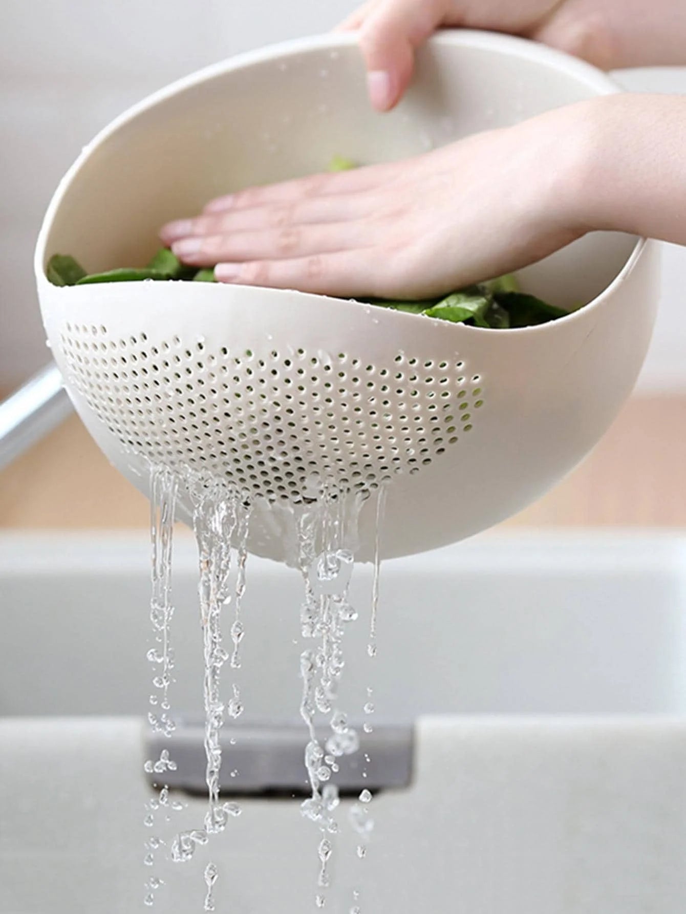 Bol à Riz & Panier de Vidange — Organisateur Lavage Cuisine Lot 1/3 Pièces